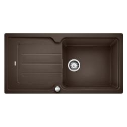 Zlewozmywak Blanco CLASSIC Neo XL 6 S z korkiem automatycznym kawa 520970